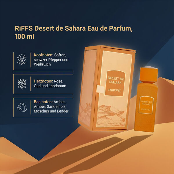 RiiFFS Desert de Sahara Eau de Parfum, 100ml image number 1